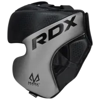 Защитный шлем для тхэквондо RDX Mark Pro Training Tri Lira 1 S / Кожа photo 4