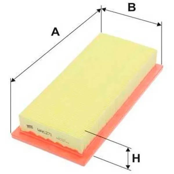 Воздушный фильтр Wix Filters WX-WA3014 WX-WA 3014 photo 1