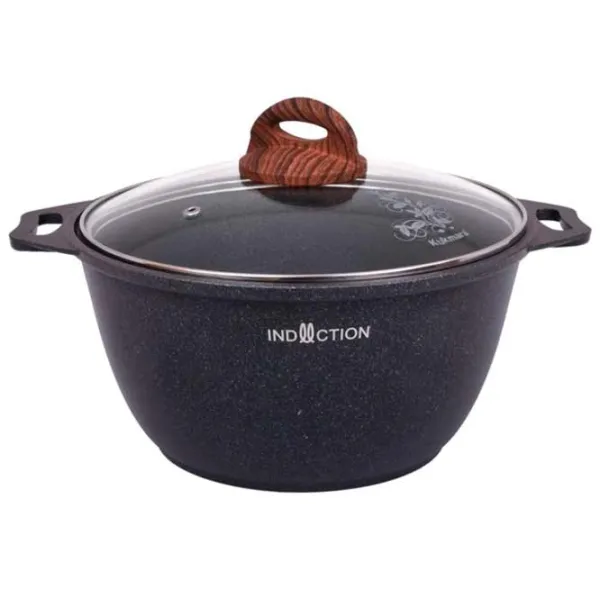 Cratiță Kukmara Granit Ultra 4l Aluminiu / Black photo 1