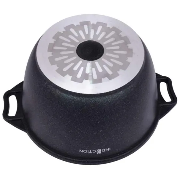 Cratiță Kukmara Granit Ultra 4l Aluminiu / Black photo 3
