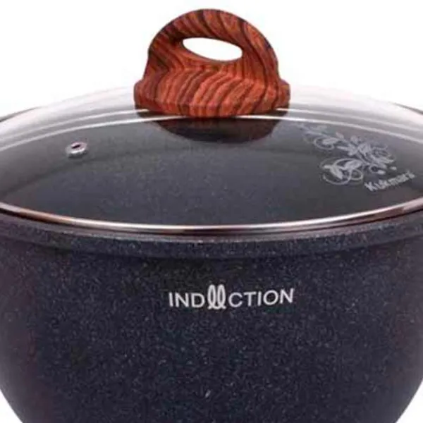 Cratiță Kukmara Granit Ultra 4l Aluminiu / Black photo 5