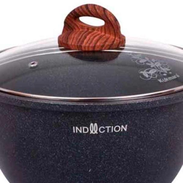 Cratiță Kukmara Granit Ultra 4l Aluminiu / Black photo 5