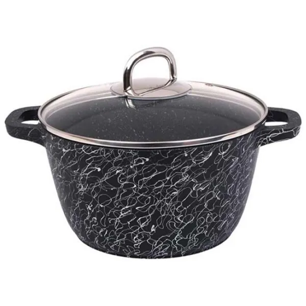 Кастрюля Kukmara Grația 2.5л Алюминий / Черный photo 1