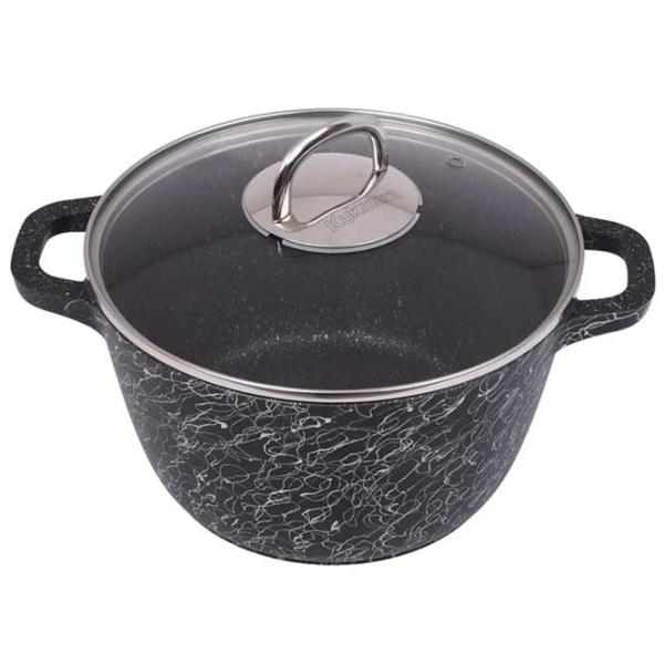 Cratiță Kukmara Grația 4.5l Aluminiu / Black photo 1 Cratiță Kukmara Grația 4.5l Aluminiu / Black photo 1