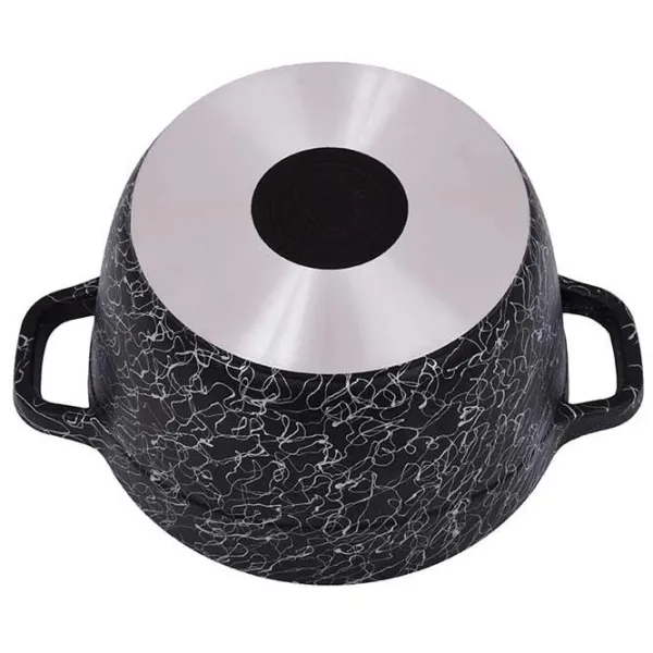 Cratiță Kukmara Grația 4.5l Aluminiu / Black photo 3 Cratiță Kukmara Grația 4.5l Aluminiu / Black photo 3