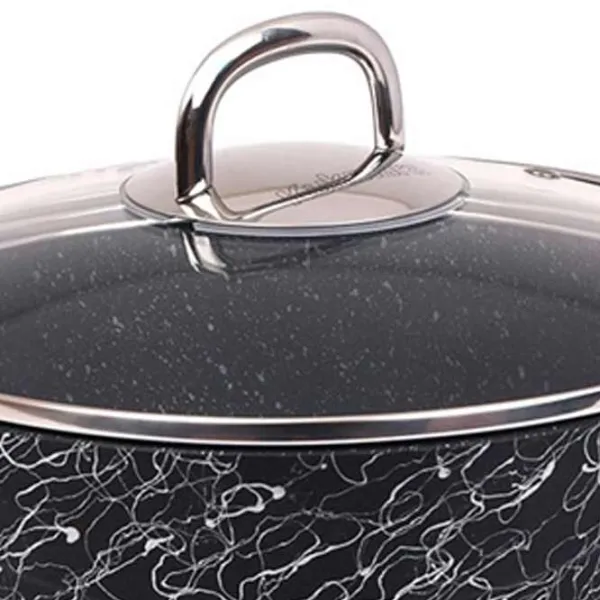 Cratiță Kukmara Grația 4.5l Aluminiu / Black photo 5 Cratiță Kukmara Grația 4.5l Aluminiu / Black photo 5