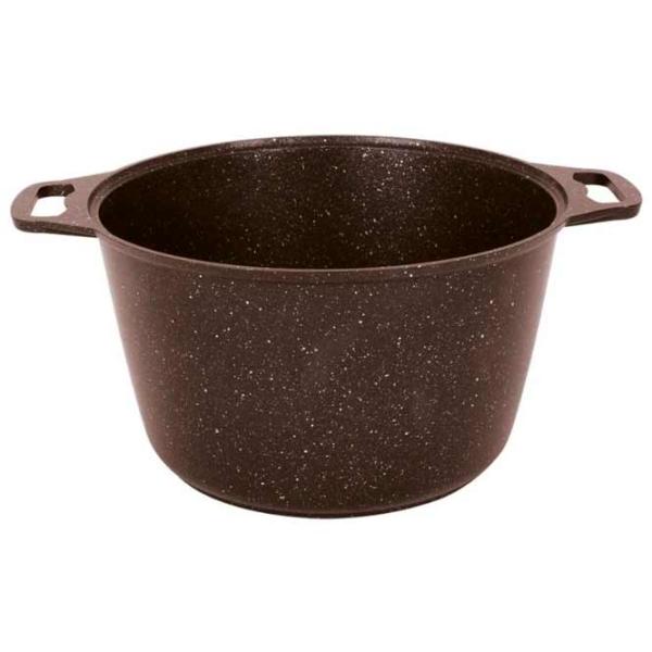 Кастрюля Kukmara КМК102А-1А 10л Алюминий / Коричневый photo 2
