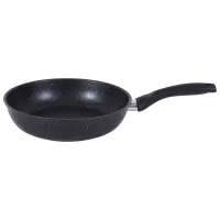 Сковорода Kukmara Marble Induction SMTI240A Универсальная / 24 см / Черный