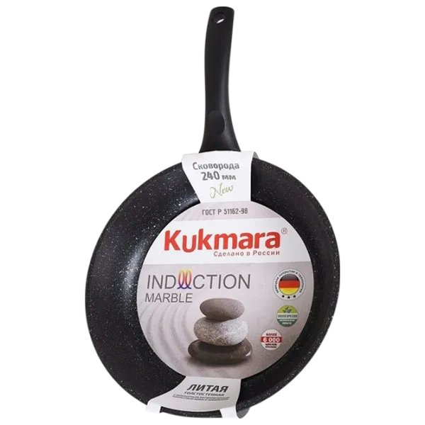 Tigaie Kukmara Marble Induction SMTI240A Universală / 24 cm / Black photo 7