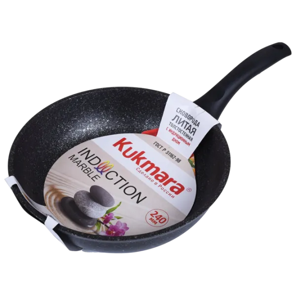 Tigaie Kukmara Marble Induction SMTI240A Universală / 24 cm / Black photo 8