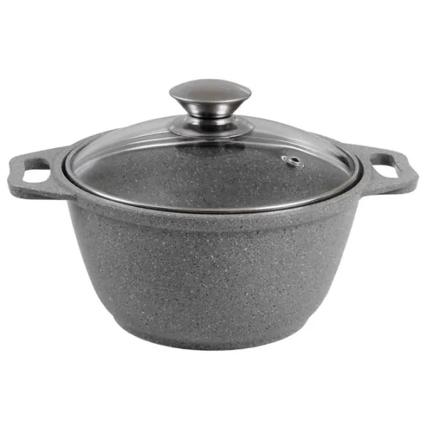 Кастрюля Kukmara КМС12А 1л Алюминий / Серый photo 1 Кастрюля Kukmara КМС12А 1л Алюминий / Серый photo 1