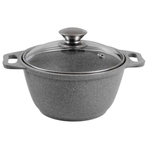 Кастрюля Kukmara КМС12А 1л Алюминий / Серый photo 1 Кастрюля Kukmara КМС12А 1л Алюминий / Серый photo 1