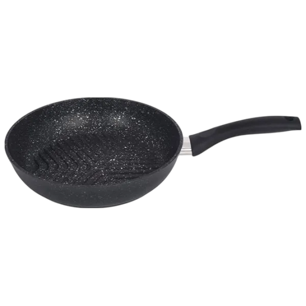 Tigaie Kukmara Marmura SGRMT260A Tigaie-grill / 26 cm / Black photo 1 Tigaie Kukmara Marmura SGRMT260A Tigaie-grill / 26 cm / Black photo 1
