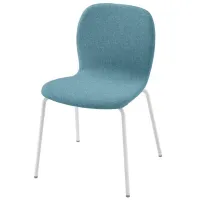 Scaun de bucătărie Ikea Karlpetter/Gunnared/Sefast Stofă/ Light Blue White