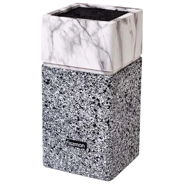 Подставка для ножей Fissman Marble Серый / Настольный photo 1