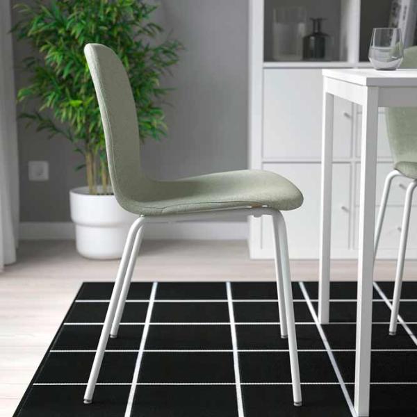 Кухонный стул Ikea Karlpetter/Gunnared/Sefast Ткань/ Light Green White photo 3