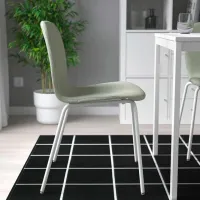Scaun de bucătărie Ikea Karlpetter/Gunnared/Sefast Stofă/ Light Green White photo 3