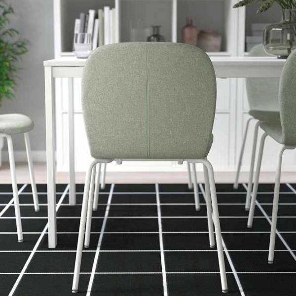 Кухонный стул Ikea Karlpetter/Gunnared/Sefast Ткань/ Light Green White photo 5