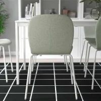 Scaun de bucătărie Ikea Karlpetter/Gunnared/Sefast Stofă/ Light Green White photo 5