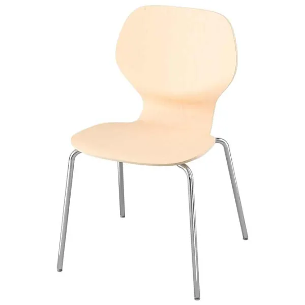 Кухонный стул Ikea Sigtrygg/Sefast Дерево/ Бежевый Нержавеющая сталь photo 1
