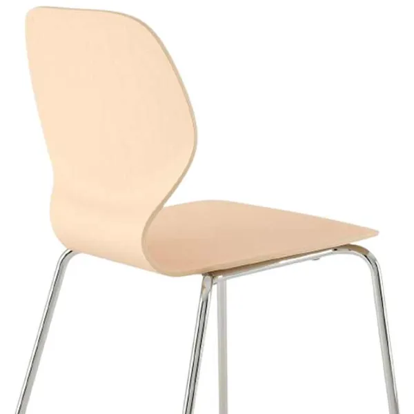 Кухонный стул Ikea Sigtrygg/Sefast Дерево/ Бежевый Нержавеющая сталь photo 3