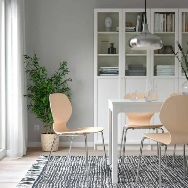 Кухонный стул Ikea Sigtrygg/Sefast Дерево/ Бежевый Нержавеющая сталь photo 4