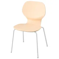 Кухонный стул Ikea Sigtrygg/Sefast Дерево/ Бежевый White
