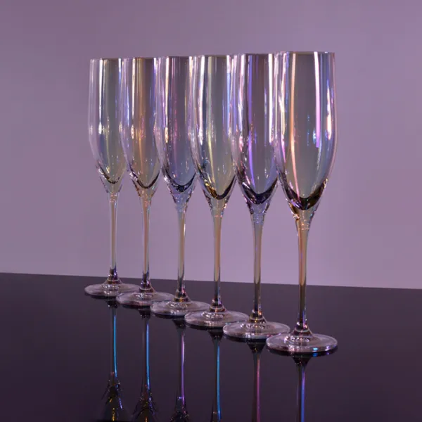 Set de pahare Bohemia Sitta 0.24l / Sticlă / Transparent photo 3