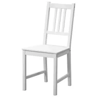 Кухонный стул Ikea Stefan Дерево/ Белый White