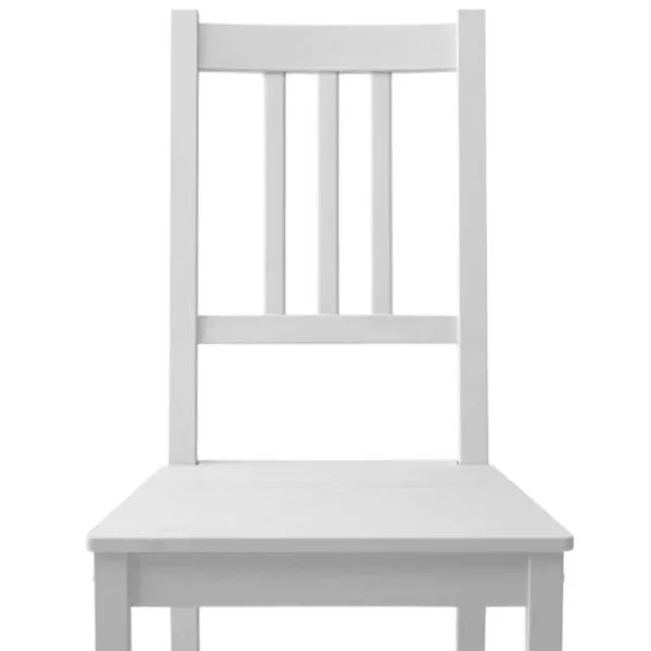 Кухонный стул Ikea Stefan Дерево/ Белый White photo 5