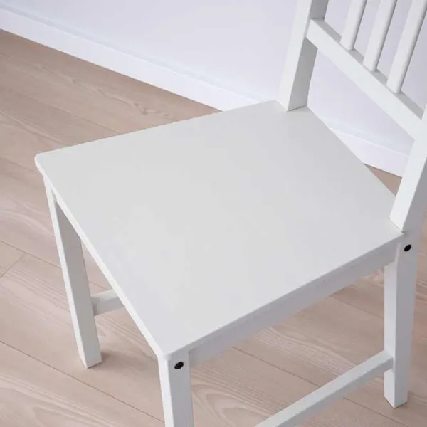 Кухонный стул Ikea Stefan Дерево/ Белый White photo 6