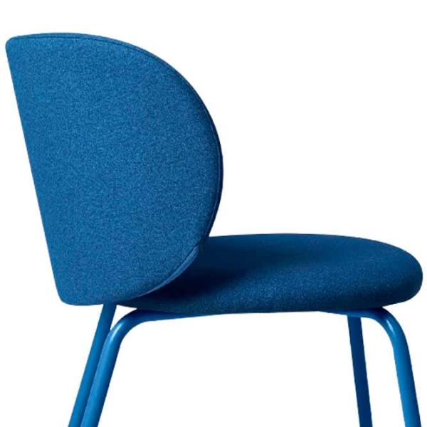 Кухонный стул Ikea Krylbo/Tonerud Полиэстер/ Синий Черный photo 2