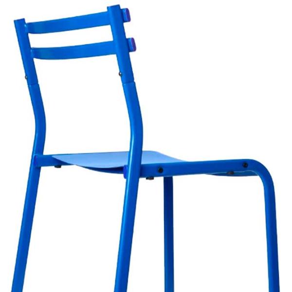 Кухонный стул Ikea Geneson Пластик/ Синий Синий photo 2 Кухонный стул Ikea Geneson Пластик/ Синий Синий photo 2