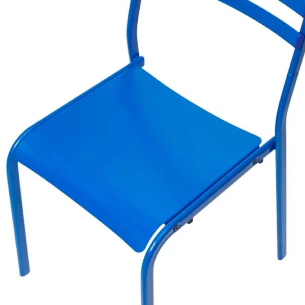 Кухонный стул Ikea Geneson Пластик/ Синий Синий photo 3 Кухонный стул Ikea Geneson Пластик/ Синий Синий photo 3
