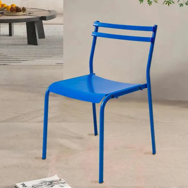 Кухонный стул Ikea Geneson Пластик/ Синий Синий photo 4 Кухонный стул Ikea Geneson Пластик/ Синий Синий photo 4