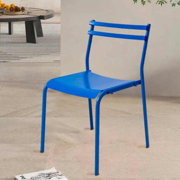 Кухонный стул Ikea Geneson Пластик/ Синий Синий photo 4 Кухонный стул Ikea Geneson Пластик/ Синий Синий photo 4