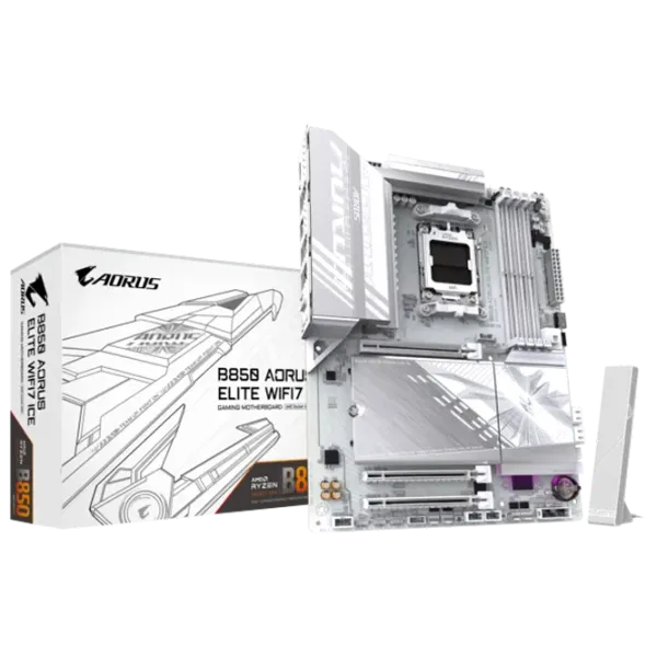 Материнская плата Gigabyte B850 A ELITE WIFI7 ICE ATX / AMD B850 photo 3