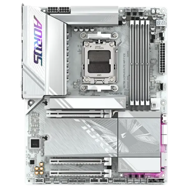 Материнская плата Gigabyte X870E A ELITE WIFI7 ICE ATX / AMD X870E photo 1