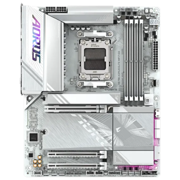 Материнская плата Gigabyte X870E A ELITE WIFI7 ICE ATX / AMD X870E photo 1