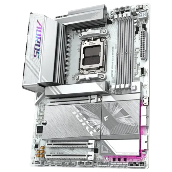 Материнская плата Gigabyte X870E A ELITE WIFI7 ICE ATX / AMD X870E photo 2
