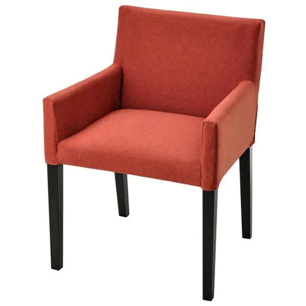 Scaun de bucătărie Ikea Marenas/Gunnared Stofă/ Red Black photo 1