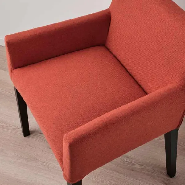 Scaun de bucătărie Ikea Marenas/Gunnared Stofă/ Red Black photo 5