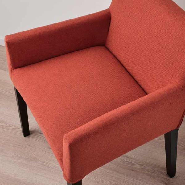 Scaun de bucătărie Ikea Marenas/Gunnared Stofă/ Red Black photo 5