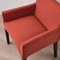 Scaun de bucătărie Ikea Marenas/Gunnared Stofă/ Red Black photo 5
