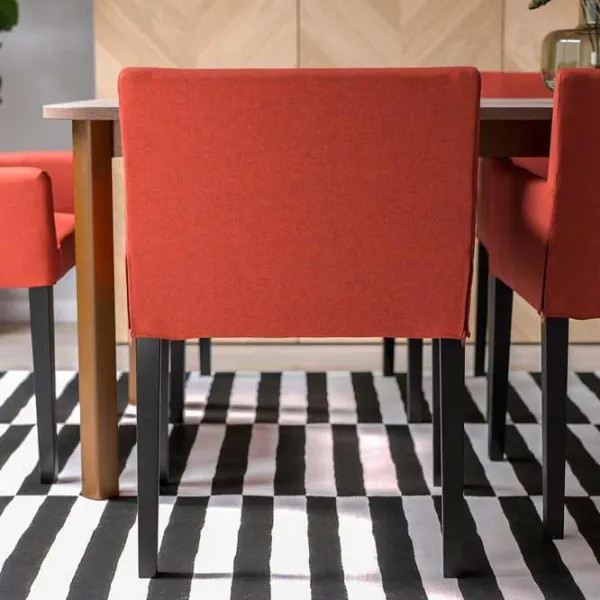 Scaun de bucătărie Ikea Marenas/Gunnared Stofă/ Red Black photo 7