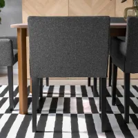 Scaun de bucătărie Ikea Marenas/Gunnared Stofă/ Gray Black photo 6