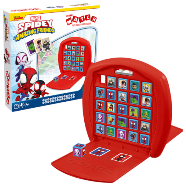 Настольная игра Winning Moves Top Trumps Match Spidey and Amazing Friends 4+/ Логическая игра photo 1