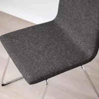 Scaun de bucătărie Ikea Lillanas/Gunnared Stofă/ Dark Gray Chrome photo 2