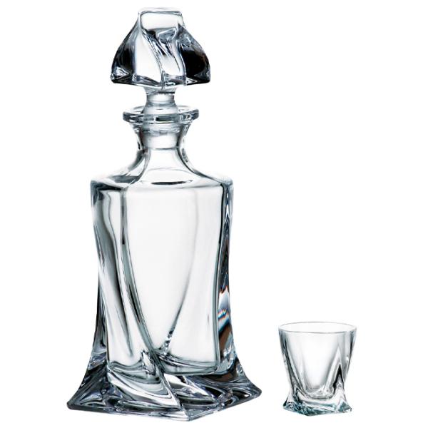 Set pentru băuturi Bohemia QUADRO 0.55l / Sticlă / Transparent photo 1