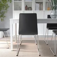 Scaun de bucătărie Ikea Lillanas/Gunnared Stofă/ Black Chrome photo 4